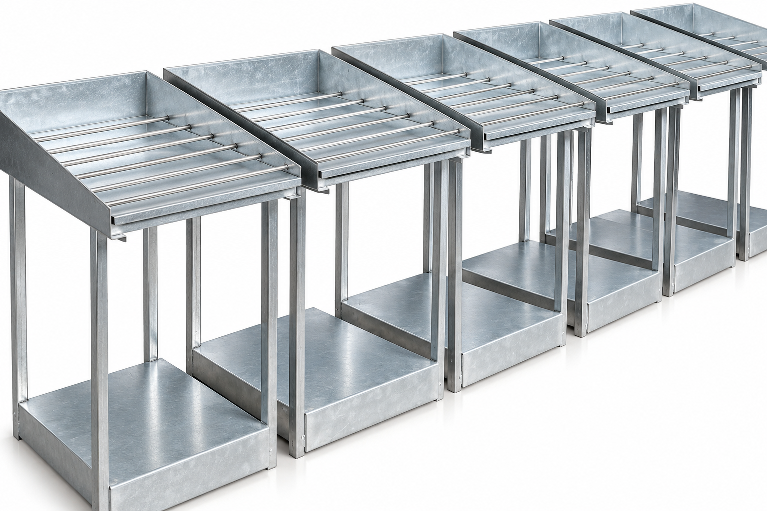 Estructura metálica galvanizada